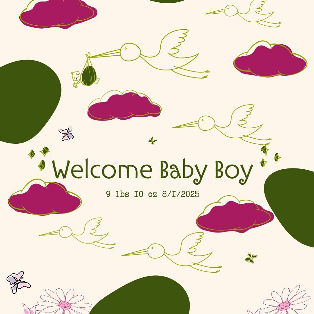🌟👶 A perfectly adorable big congratulations to new parents on the arrival of their chunky little man! 🎉 Becoming parents is a beautiful new chapter, and you’ve embraced this transition with such grace and stride, even with the obstacles that came your way. 💪 Trusting your instincts and making your own choices to birth your way is true empowerment. We are so proud to have walked this path with you. 🍼💙 #BirthYourWay #FirstTimeParents #MidwifeMagic #GreenStorkMN #MidwiferyCare #BirthUpNorth #BirthinBemidji #DoulaSupport #MidwiferySupport @taysvillage