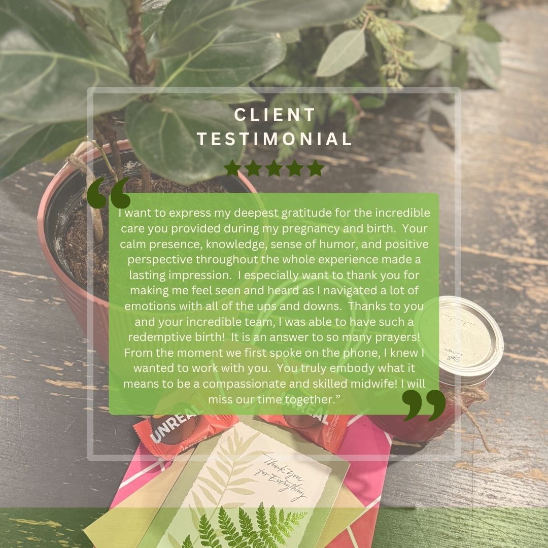 🌿✨ #TestimonyTuesday at The Green Stork Midwifery!  When mom gave me this, she said, "You may want to wait to read it!" She was right.  Goodbyes are hard, and after growing so close, they can feel even tougher.  We, too, will miss our time together.Thank you for trusting us with your journey! 💚 We’re so grateful to support families through this sacred time.  #TheGreenStork #MidwiferyCare #BirthStories #Homebirth #NortherMNBirth #GreenStorkMN #WaterBirth