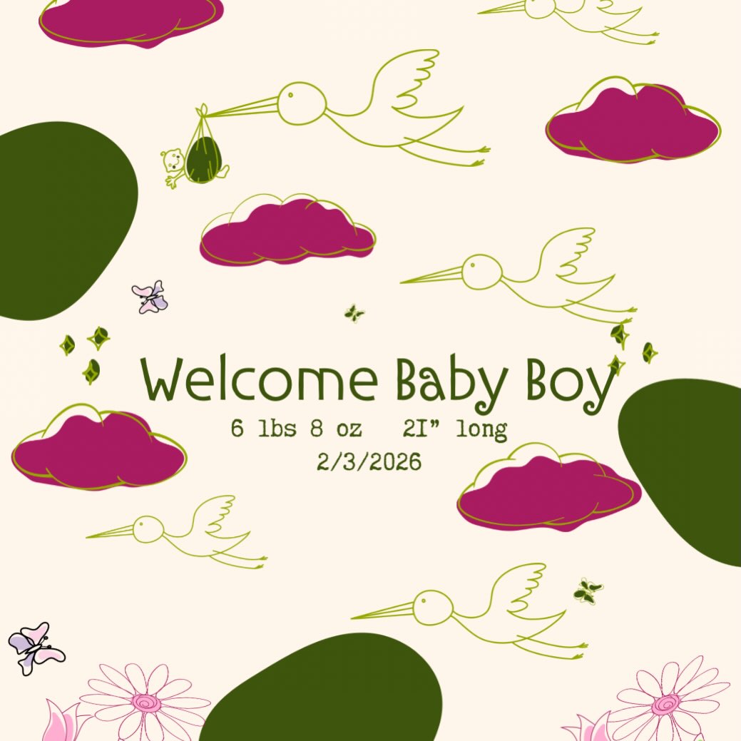 A huge congratulations to this incredible family! 💙This is the third time I’ve had the honor of supporting them through birth... but the first as their primary midwife. And somehow, each time, I’ve been the one to catch their sweet baby 🍼✨Their first arrived during a major snowstorm—the primary midwife didn’t make it in time (I barely did, with just 5 minutes to spare!). The second came FAST in the middle of summer... again, just me flying solo. (9 min to spare.) This newest little one had me a little extra jumpy. Contractions were steady at 6-7 minutes apart, so instead of driving home after volleyball, I cozied up on their couch next to their amazingly warm wood-burning stove 🔥 Dad woke Birth Assist Michelle and I, and about an hour later, their beautiful baby was born into my hands.I feel so grateful to witness this family grow—in love, in joy, in numbers. Watching their story unfold has been such a gift. ❤️Congrats to you all—your home is filled with even more magic now.#HomeBirth #MidwifeLife #BirthStories #GreenStorkMN #BlessedToCatchBabies