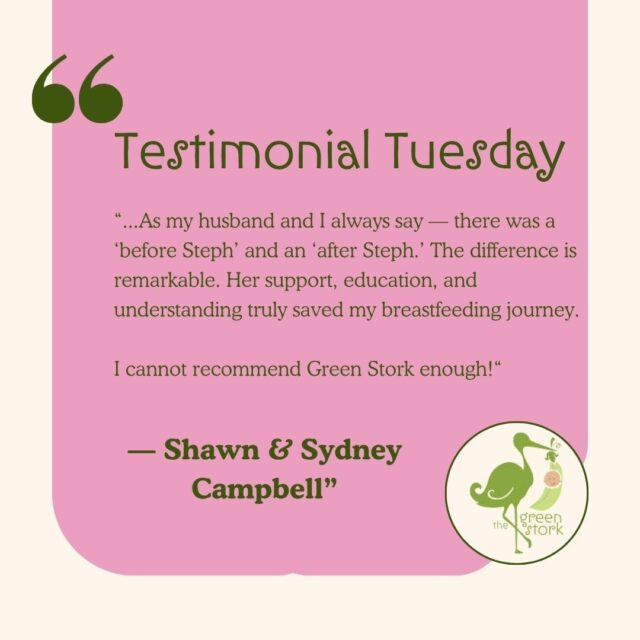 ✨ Client Testimonial ✨“I am eternally grateful that we were recommended to see Steph for lactation support! As a first-time mom, I really wanted to breastfeed my son. Everyone said it would be hard and take practice, but I was not prepared for how difficult it truly was.We saw a couple of different lactation consultants who all told us to ‘give it more time,’ pump more, and supplement with bottles. Every feed was a struggle. My son would cry, and I felt completely defeated.Then we met Steph. She did a thorough oral assessment and discovered my son had multiple ties that were significantly affecting his ability to breastfeed. She helped us create a realistic pumping and feeding schedule that protected my supply while making sure my husband and I could actually get some rest and protect our mental health. She also gave us trusted dentist referrals.After his ties were released, it was truly night and day. He could latch comfortably, transfer milk effectively, and stay satisfied. I finally regained my confidence and began to truly enjoy breastfeeding.As my husband and I always say — there was a ‘before Steph’ and an ‘after Steph.’ The difference is remarkable. Her support, education, and understanding truly saved my breastfeeding journey.I cannot recommend Green Stork enough!
— Shawn & Sydney Campbell”Sitting with this sweet family during that first visit, hearing about their exhaustion, pain, emotional rollercoaster, and nursing struggles broke my heart. Just three visits later, the difference was palpable — calm, confident parents and a happy, satisfied baby.I’m so grateful I got to walk alongside them and help them reach their goals. ❤️If you’re struggling with breastfeeding, feeling defeated, or suspecting ties, please don’t wait. You don’t have to figure it out alone.DM us or visit the link in bio to schedule.The Green Stork | Midwifery • Lactation • CST
Supporting your journey with compassion and expertise.#Breastfeeding #GreenStorkMN #PostpartumSupport #MidwiferyCare #TongueTie