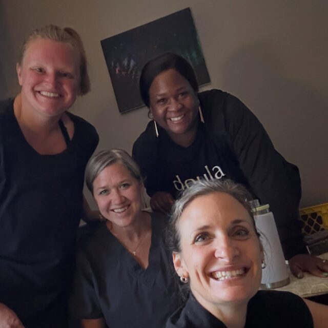 ✨ A beautiful powerhouse of women, gathered together to support one incredible mother through her labor.Becca was lovingly welcomed as their doula, while Taylor and Michelle brought their care and expertise as our birth assistants. We truly couldn’t agree more — there’s no better way to spend a Friday.Sometimes you’ll find us quietly knitting while we wait for baby, washing dishes, sharing gentle conversation with family, taking a peaceful little walk down the driveway, or even catching a restorative nap alongside mom and dad. Every birth is its own sacred adventure. With each one, we grow and are left in absolute awe of the quiet strength, courage, and power of the women we’re so honored to serve.💕#homebirth #GreenStorkMn #MNMidwife #RuralMidwife #BirthinBemidji