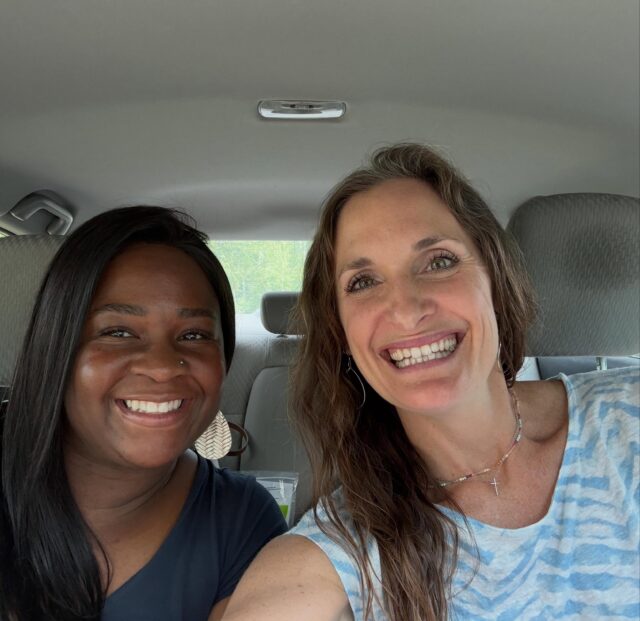 Home visits with Birth Assistant/ Doula Becca are some of my favorites. We put on a ton of miles today. About 6 hours of car time. I’m so glad to have the company and great conversations. #BirthTeam #GreenStorkMN #Homebirth #Homevisits #RuralMidwife