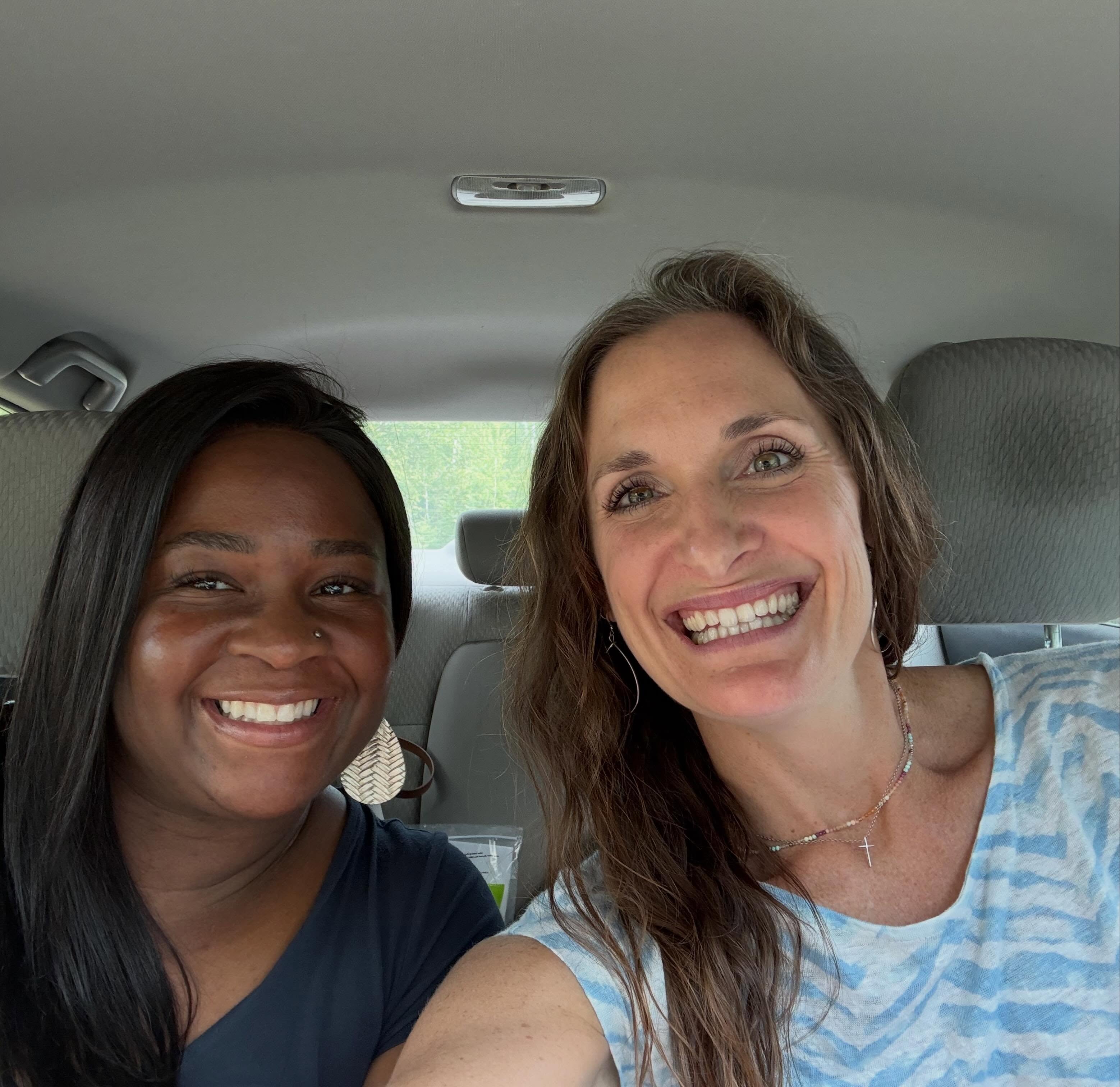 Home visits with Birth Assistant/ Doula Becca are some of my favorites. We put on a ton of miles today. About 6 hours of car time. I’m so glad to have the company and great conversations. #BirthTeam #GreenStorkMN #Homebirth #Homevisits #RuralMidwife